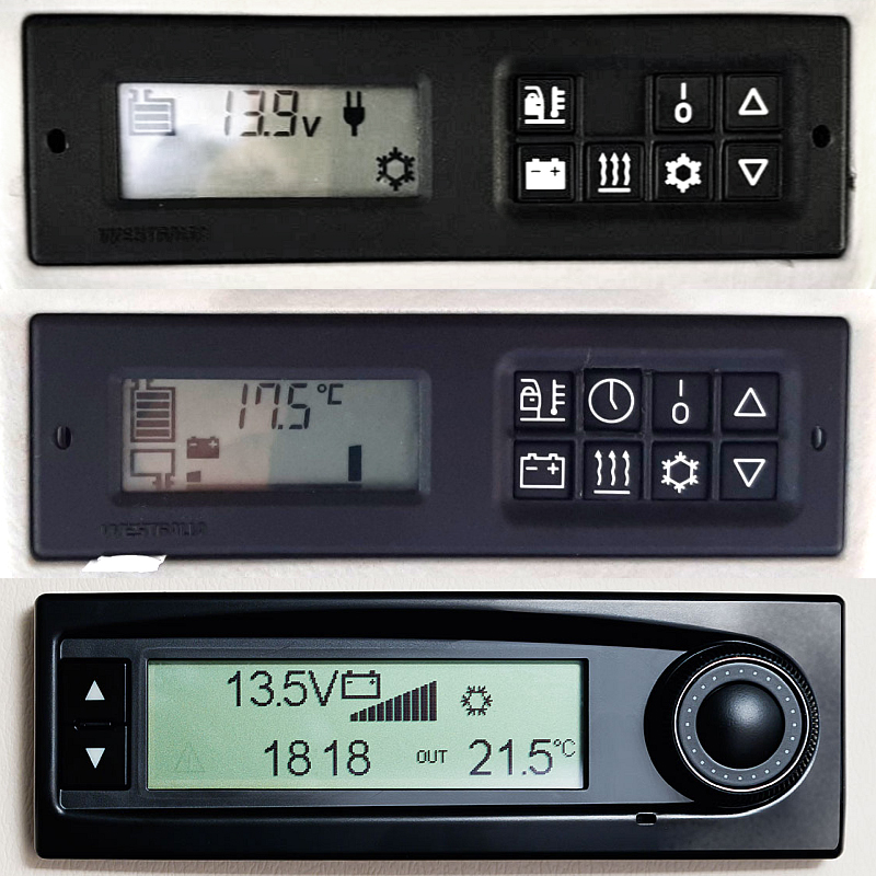 E153 Display for Westfalia Campers